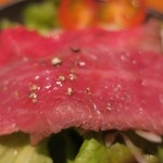 炭火焼肉 あもん - サラダ　ズームアップ