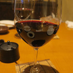 炭火焼肉 あもん - グラス赤ワイン