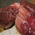 炭火焼肉 あもん - 霜降り肉＆日替り焼き物＆ホルモン　ズームアップ