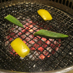 炭火焼肉 あもん - 焼野菜