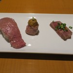 炭火焼肉 あもん - 肉前菜