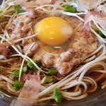 スイートムーン - 冷 玉子納豆そば