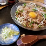 スイートムーン - 冷 玉子納豆そば
