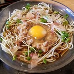 冷 玉子納豆そば