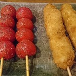 Sumibiyakitori No Kotozou - プチトマト&くしかつ