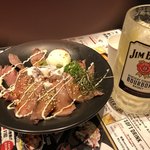 Jimubimuba - ローストビーフ丼 & メガハイボール