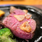 ステーキハウス バロン - 見事な焼き上がり！