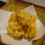 禅紫 - とうもろこしのかき揚げ