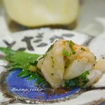 立呑み とだか - 穴子の刺身