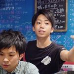 立呑み とだか - こうへい店長とタクミ君（写真の許可を頂きました）