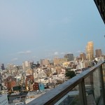 Hacienda del cielo MODERN MEXICANO - 肉眼では暗くなってる19時。最近のスマホカメラは優秀すぎて夜が映らない･･･