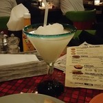 Hacienda del cielo MODERN MEXICANO - 再度、フローズンマルガリータのライム。でも一杯目よりもフローズンがしっかりしてる。