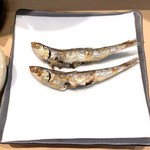 三代目 まる天 - めざし二本