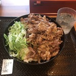 韓丼 - カルビ丼・並・+肉増し
