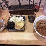 じゃい庵 - ●あたたかいそば、食べ放題の惣菜、飲み放題スープ●