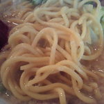 山嵐 - 白スープの麺アップ