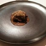 レストラン サンパウ - フリカンド（幼少期の思い出）：和牛のミスジ、カマセック茸