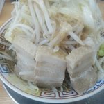 麺屋十郎兵衛 - 煮干十郎（汁無し・ニンニク抜き・ニンニク以外は増し・アップ）