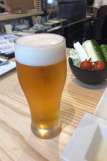 Sousaku Kushiage Tsuda - 生ビール 600円