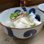 家庭料理 小川 - はも入りそうめん(少な目)