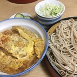 玉芳 - カツ丼×蕎麦