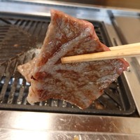 大和榛原牛 うし源 本店 - 軽く焼いて