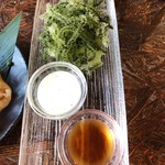 海の家 - 「海ぶどう」(780円)