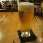 菩提樹 - ランチグラス生ビール
