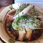 麺屋 椿丸 - 限定 鶏と鰹と煮干しの冷やし 醤油