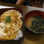 ファミリーレストラン あさしお - カツ丼450円