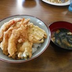 ファミリーレストラン あさしお - 天丼600円