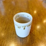 カフェドムッシュ - 〆は昆布茶～