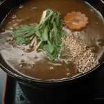 あわのしこしこうどん - あわのしこしこうどんの肉カレーうどん750円 （11.06）