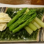 だいどこ やぶれ傘 - アスパラ