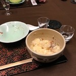 みかみ - 〆は炊き込みご飯