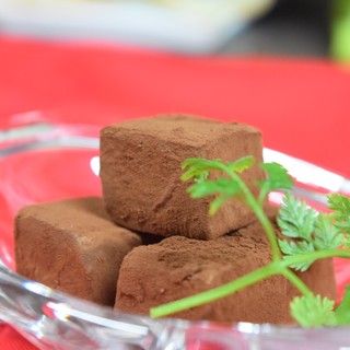 自家製生チョコ(山崎ウイスキー入り)