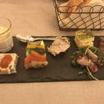 ビストロ モンシュシュ - 前菜の盛り合わせ
                                