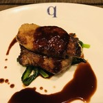 キャトルラパン - 仔牛のフィレ肉とフォアグラのソテー