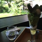 辻利兵衛本店 - 濃茶パフェ ¥1400