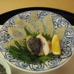 やま中・本店　鮨と日本料理　 - おこぜの刺身