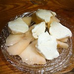 立飲・ビストロシン サンテ - 桃とマスカルポーネ