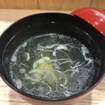 すし処　津ごう - お吸い物