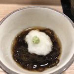 すし処　津ごう - もずく