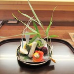 ふじ居 - ①八寸。七夕バージョン。