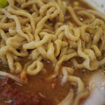 味噌ぶりNoodle みやみや - 山形辛味噌　麺アップ