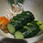 活鰻の店 つぐみ庵 - 漬け物