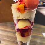 リンツ ショコラ カフェ - ピーチメルバ 1,780円