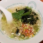 麺屋 六感堂 - 太刀魚と山椒の冷製ＳＯＢＡ