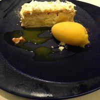 キハチ 名古屋JRセントラルタワーズ店 - 選べるデザート+320円♤パッションフルーツとマンゴーのガトー仕立