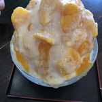 ちぃとぅ処 福屋 - マンゴー かき氷   甘くて美味しい裏メニュー
